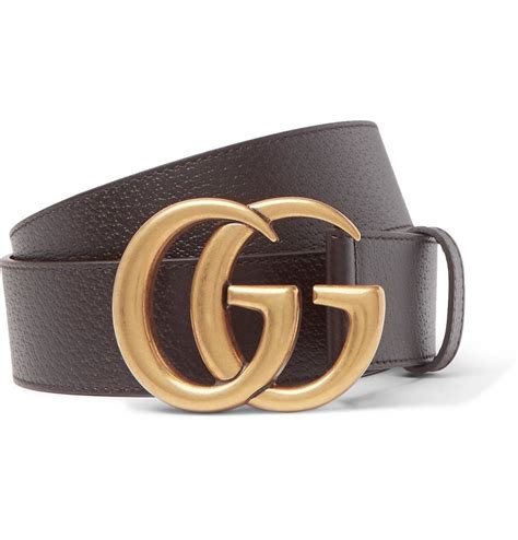 black vs brown gucci belt.